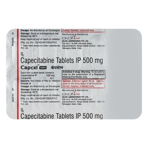 Capcel 500mg Tablet