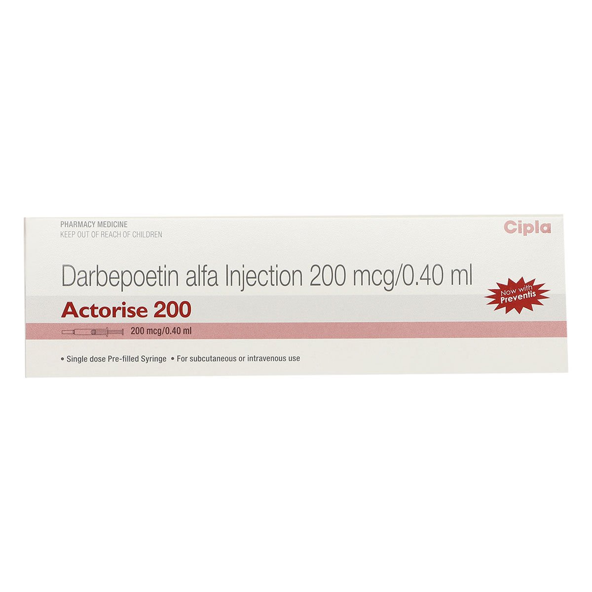 Actorise 200mcg Injection