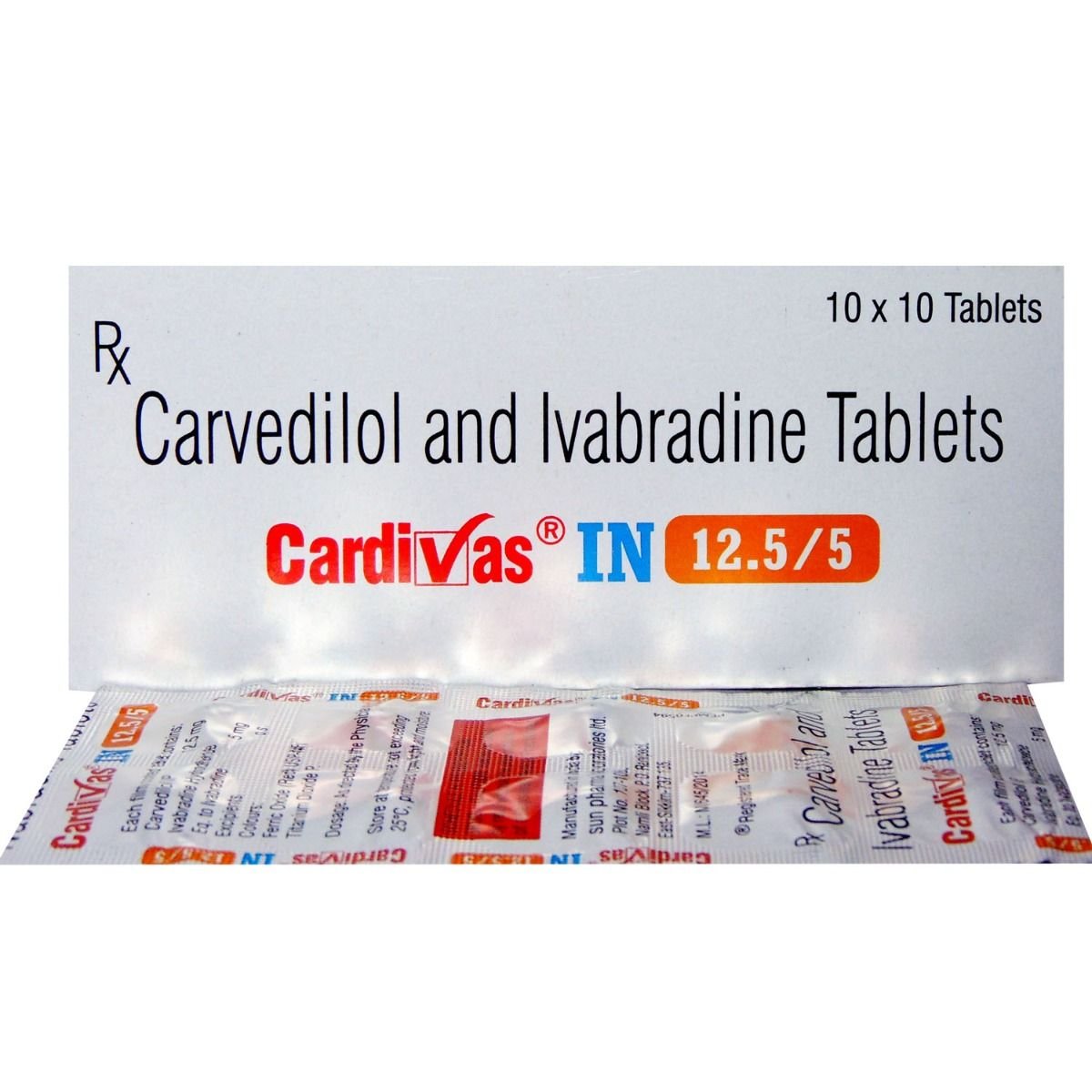 Cardivas IN 12.5mg/5mg Tablet