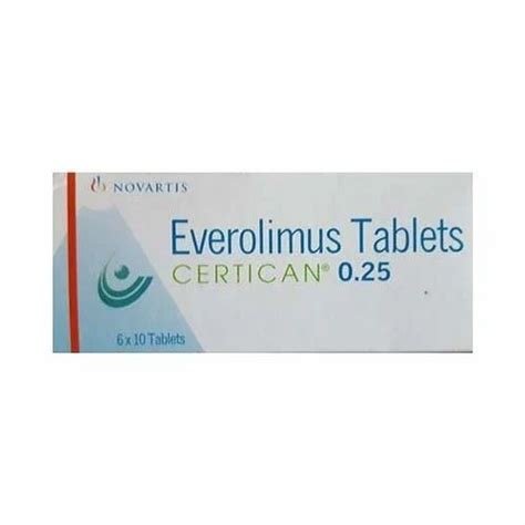 Certican 0.25mg Tablet