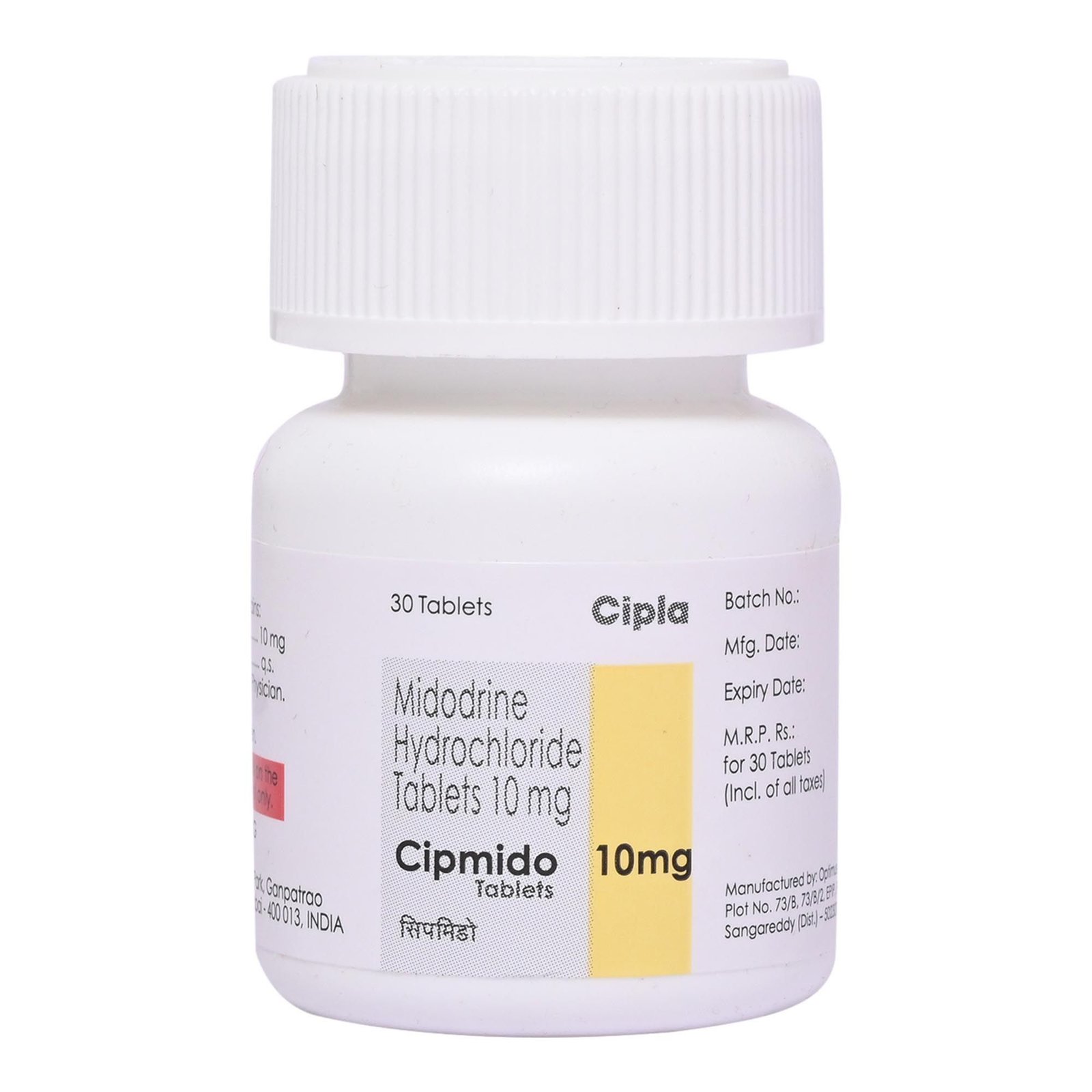 Cipmido 10mg Tablet