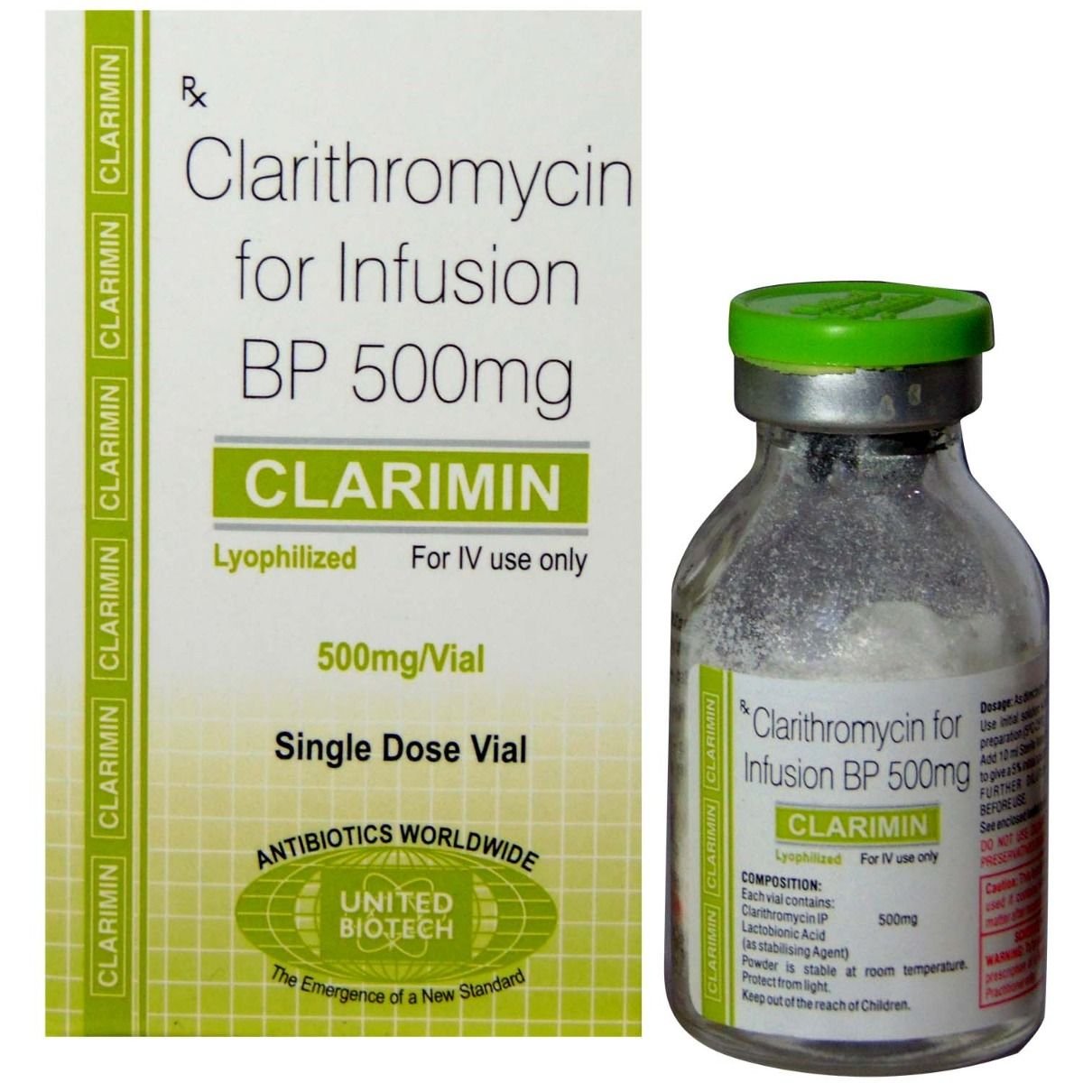 Clarimin 500mg Injection