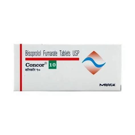 Concor 10mg Tablet