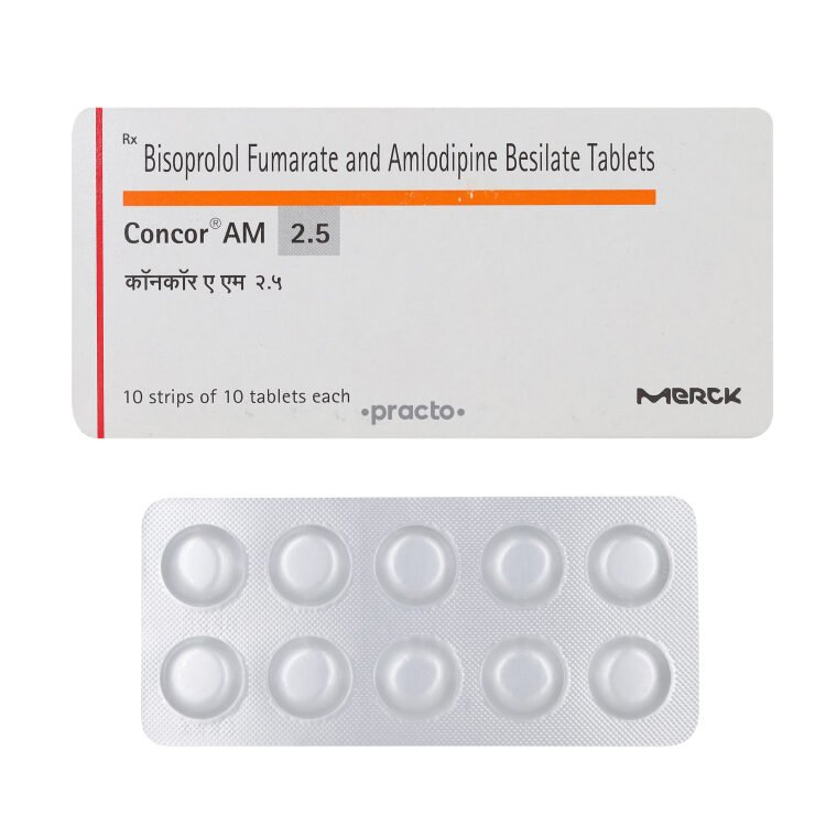 Concor AM 2.5mg Tablet