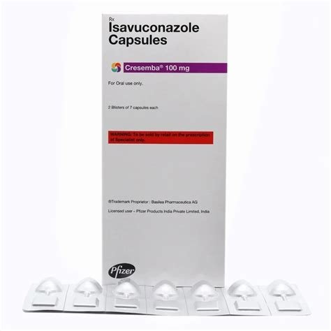 Cresemba 100mg Capsule