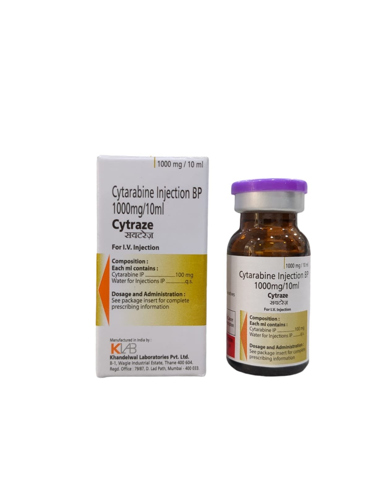 Cytraze 1000mg Injection