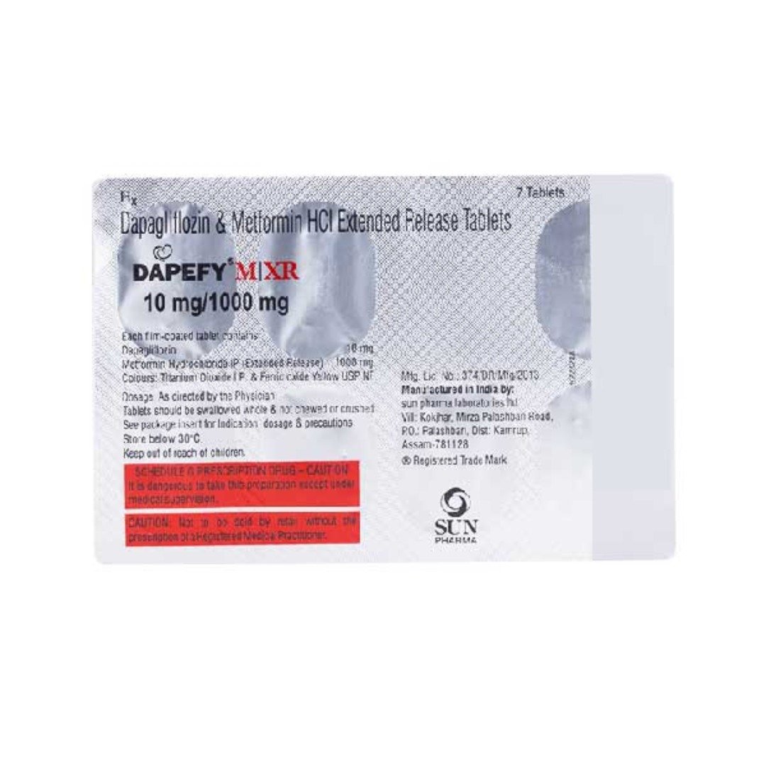 Dapefy M XR 10/1000mg Tablet