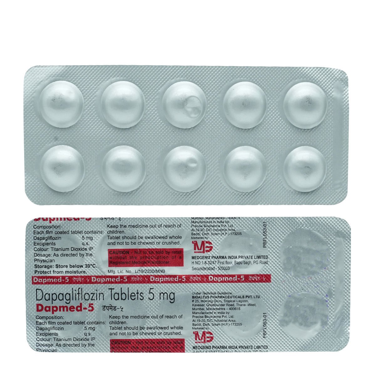 Dapmed 10mg Tablet