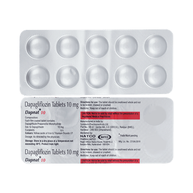 Dapnat 10mg Tablet 10's