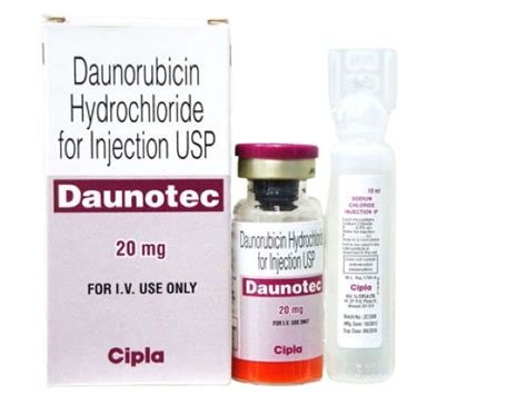 Daunotec 20mg Injection