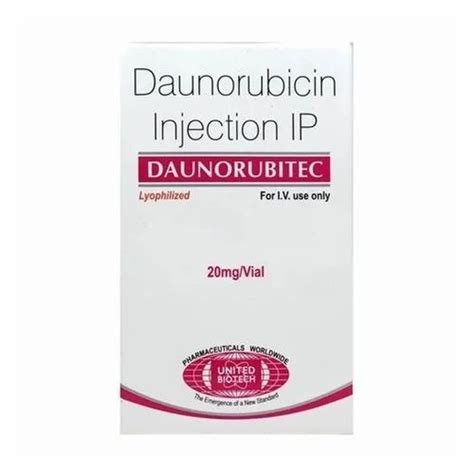 Daunorubitec 20mg Injection