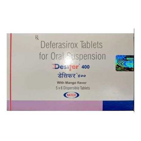 Desifer Mango Flavor 400mg Tablet