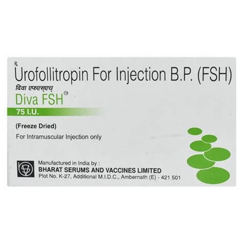 Diva FSH 75IU Injection