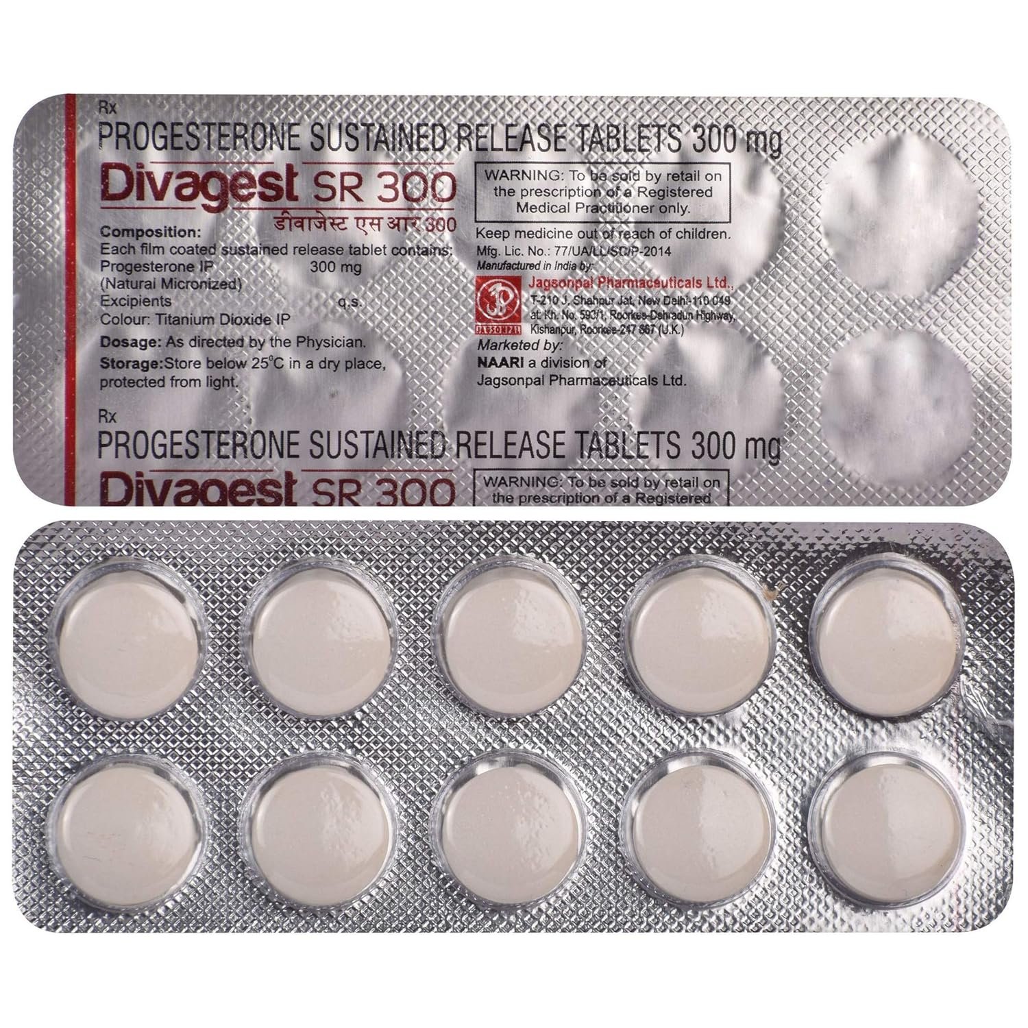 Divagest SR 300mg Tablet