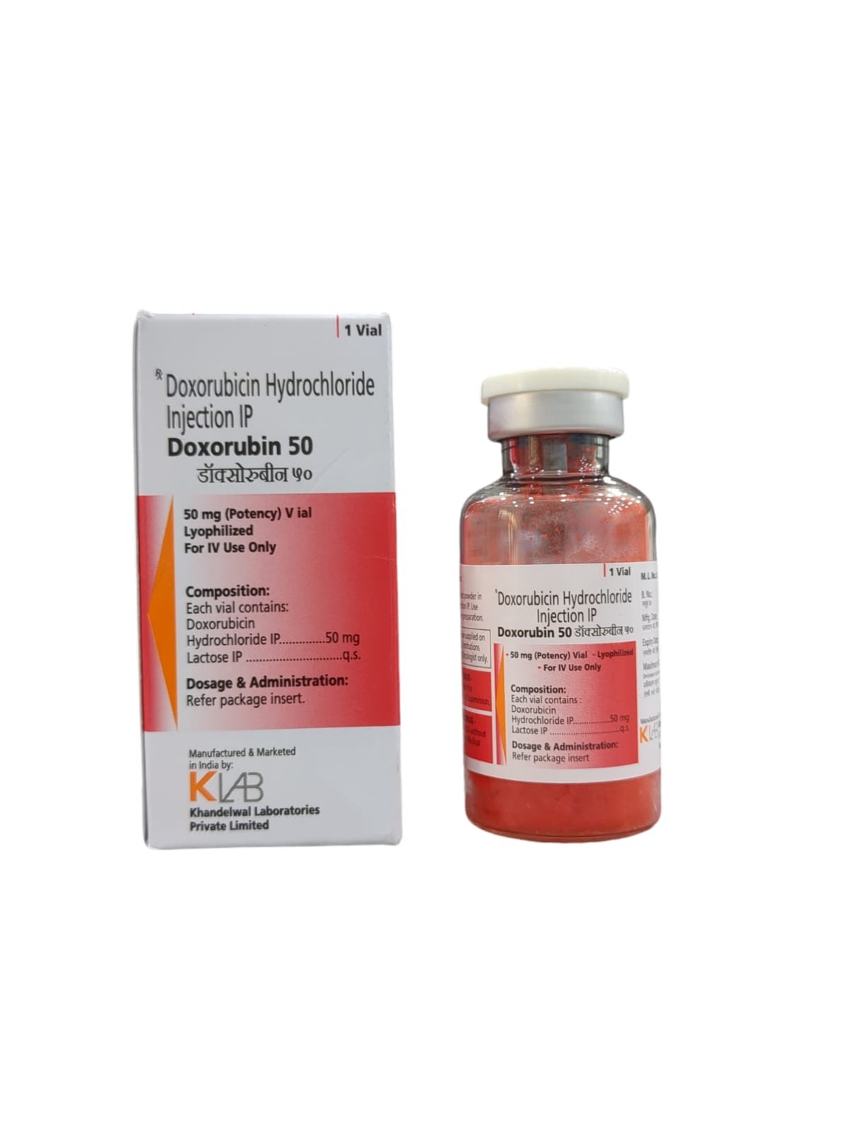 Doxorubin 50mg Injection