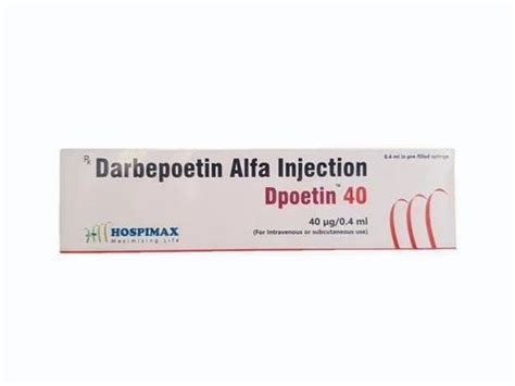 Dpoetin 40mcg Injection