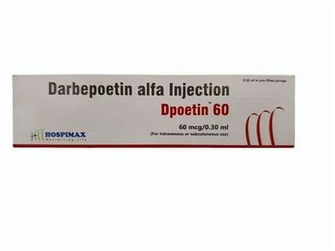 Dpoetin 60mcg Injection