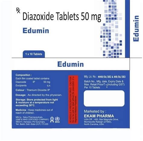 Edumin 50mg Tablet