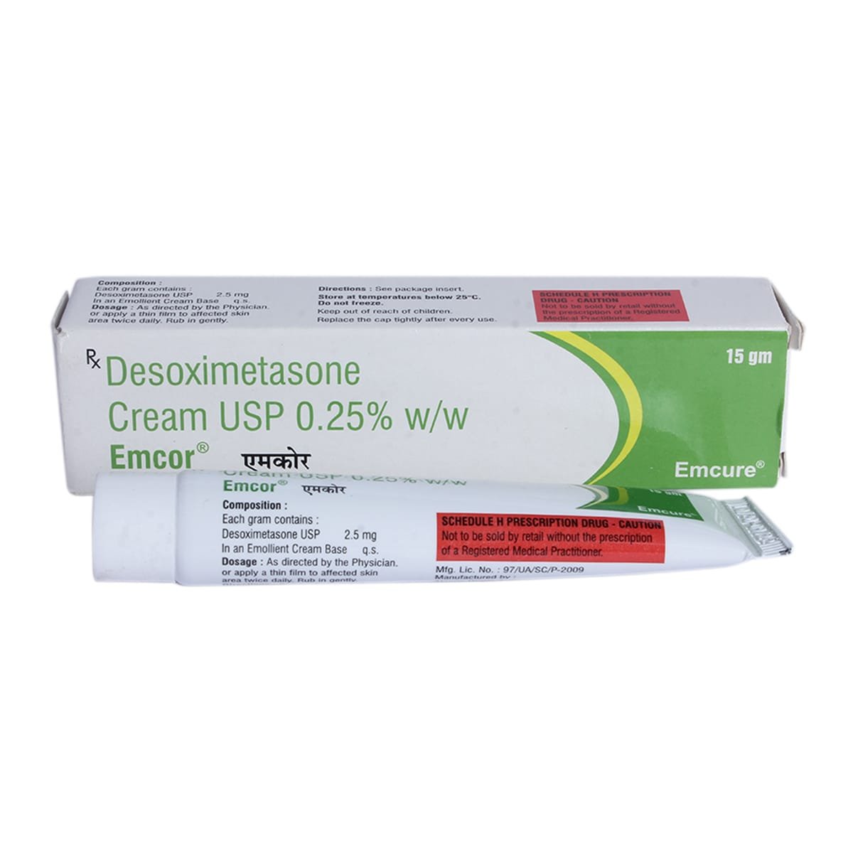 Emcor 15gm 0.25% Cream