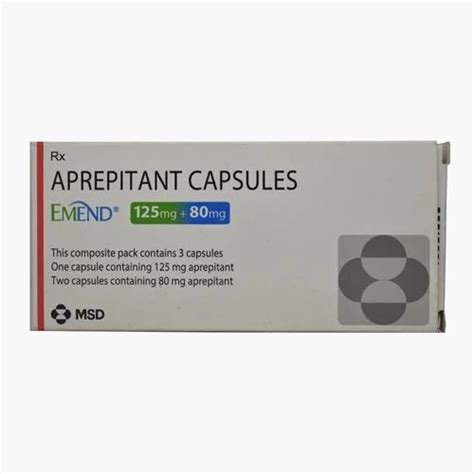 Emend 125mg/80mg Capsule