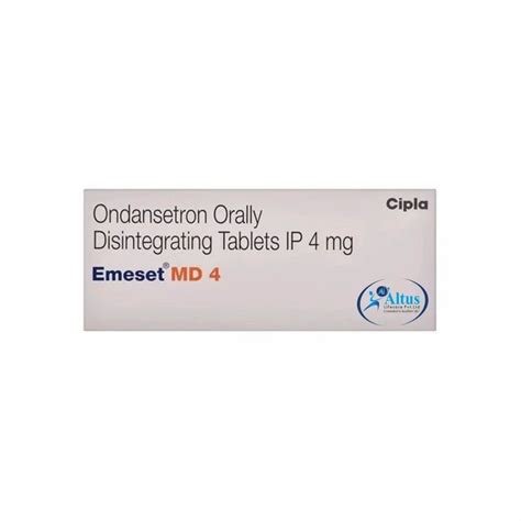 Emeset MD 4mg Tablet