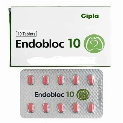 Endobloc 10mg Tablet