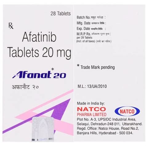 Afanat 20mg Tablet