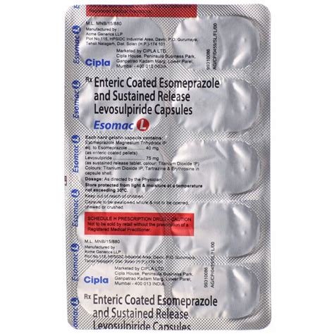 Esomac L Capsule