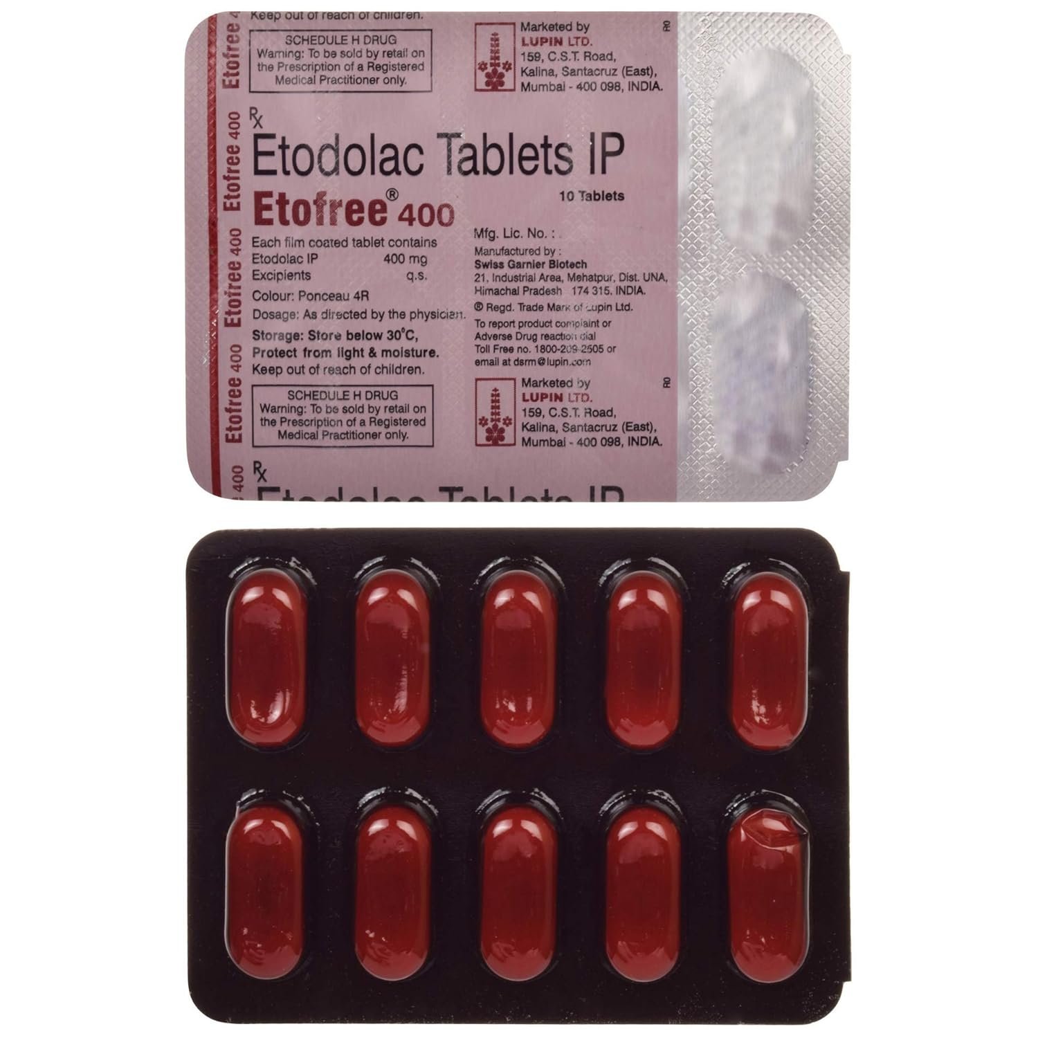 Etofree 400mg Tablet