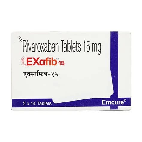 Exafib 15mg Tablet