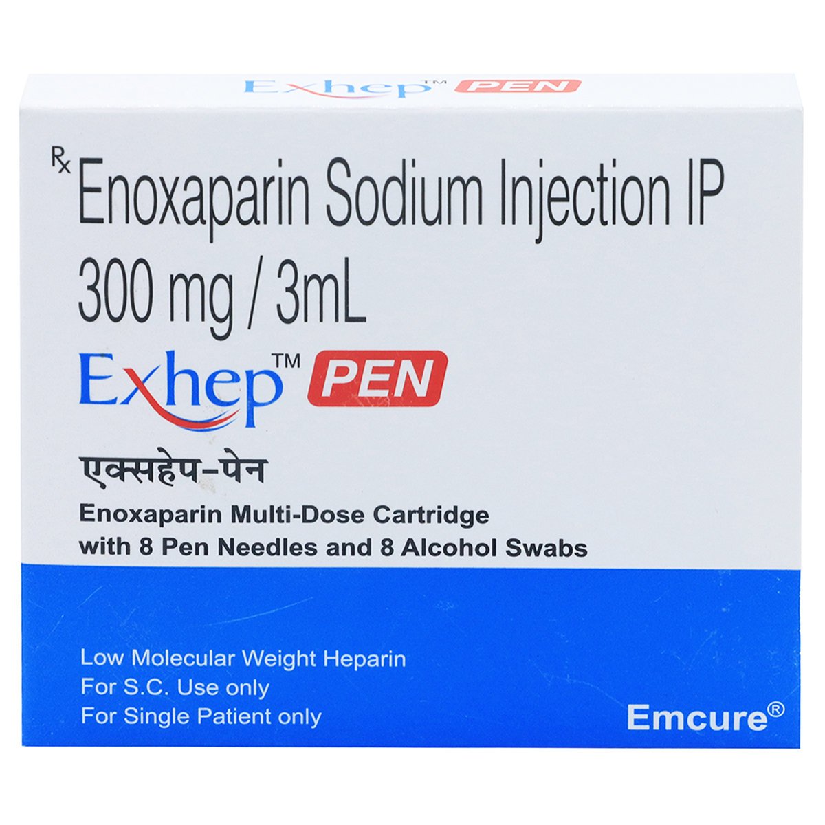 Exhep 300mg Pen Injection 3ml