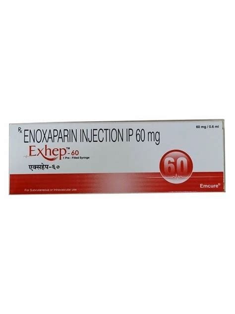 Exhep 60mg Injection