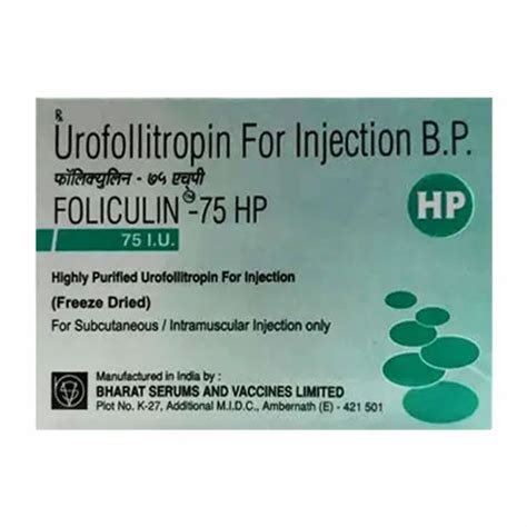 Foliculin HP 75IU Injection