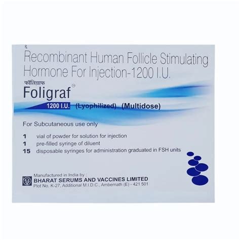 Foligraf 1200IU Pen Injection
