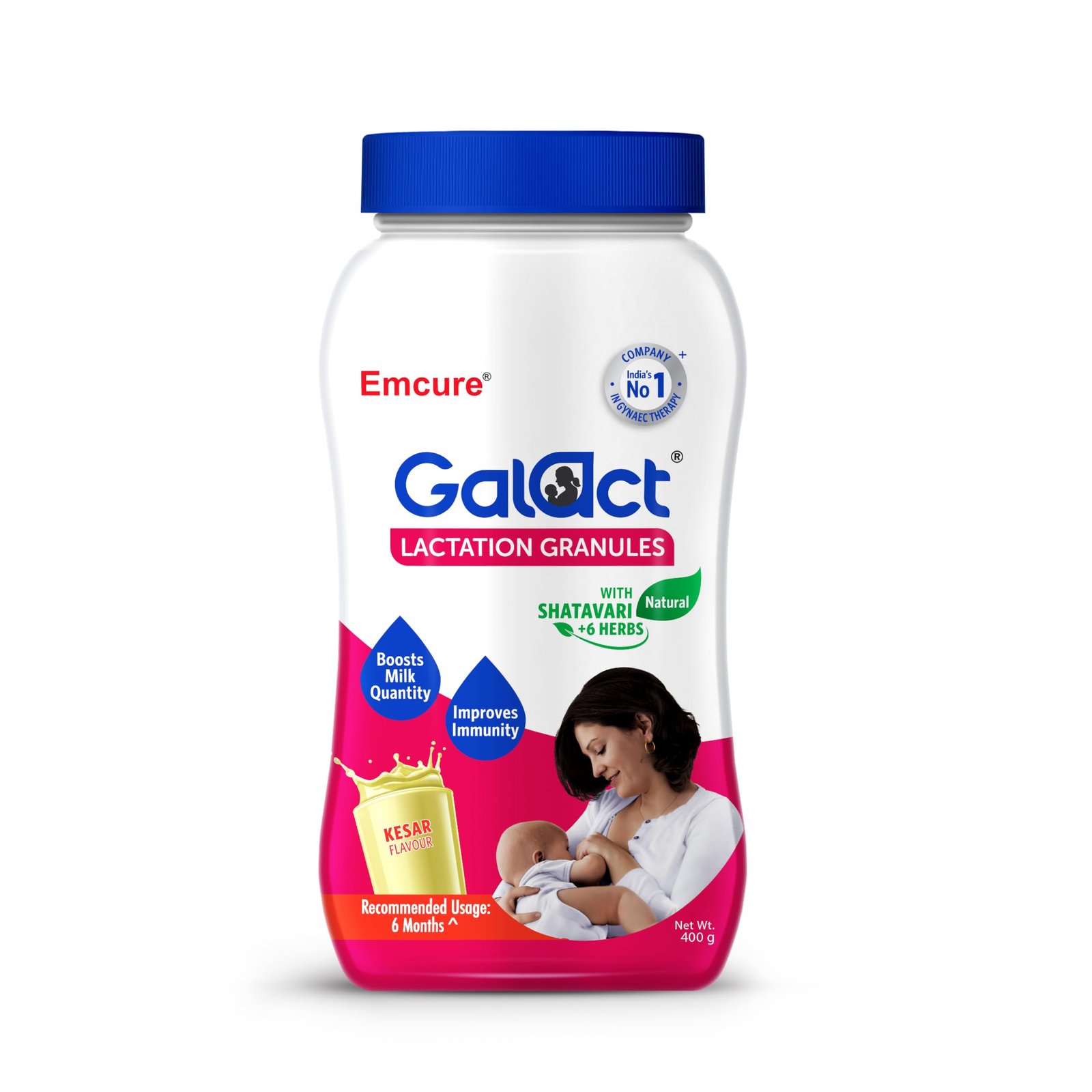 Galact Granules Kesar Badam 400gm