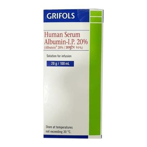 Albutein 20% Injection 100ml