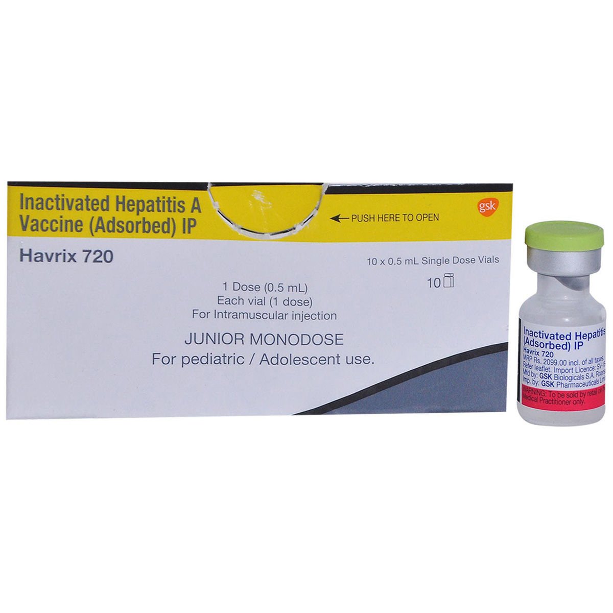 Havrix 720 Injection