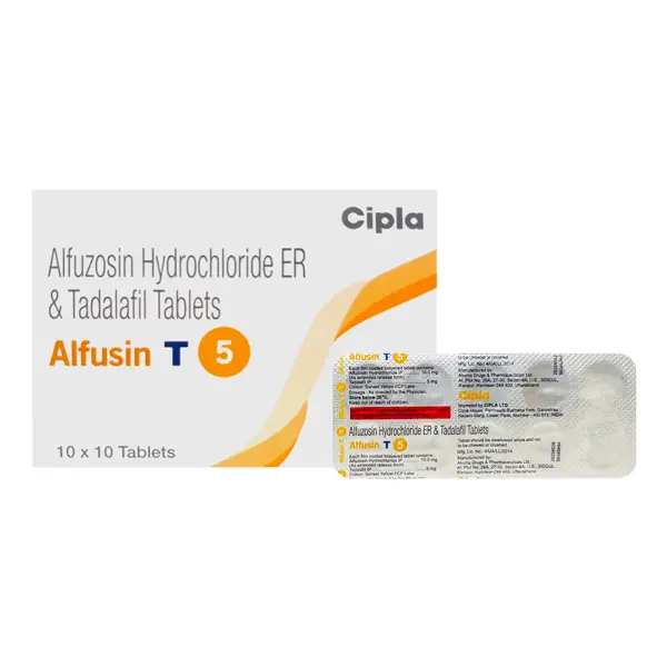 Alfusin T 5mg Tablet