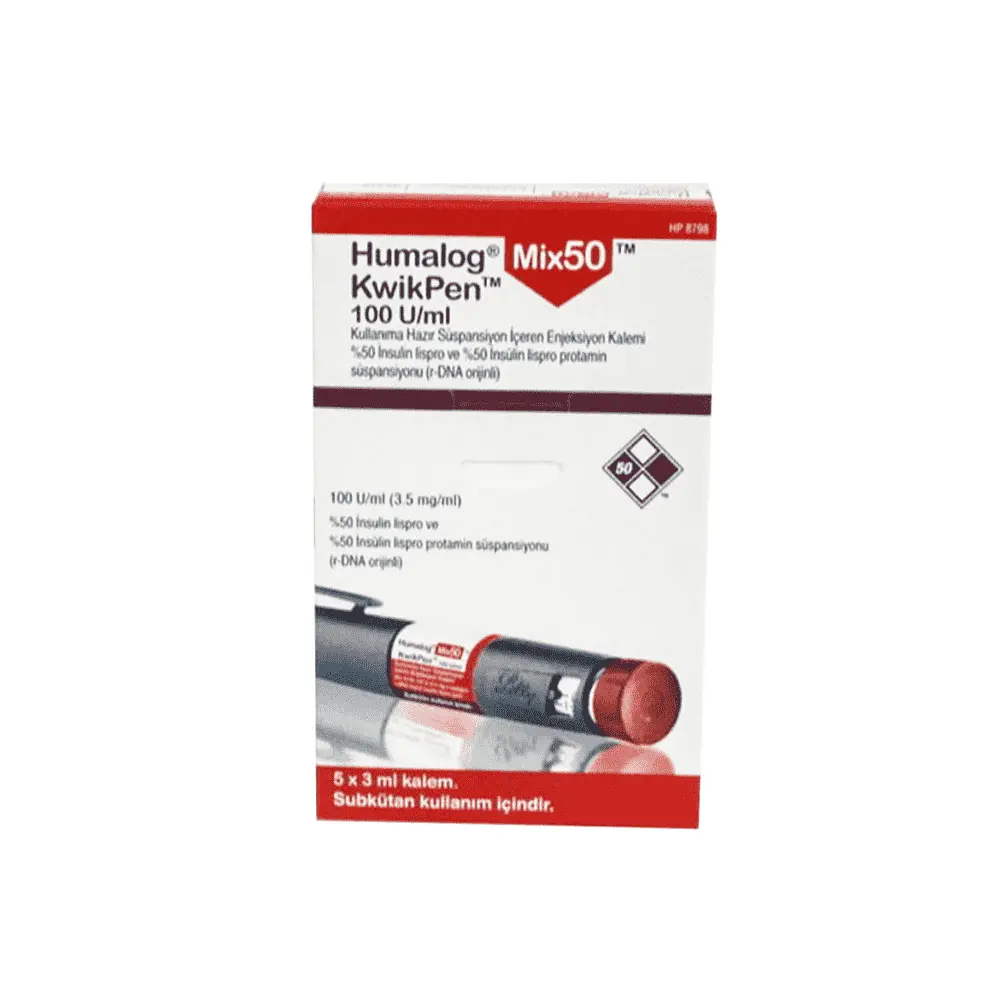 Humalog Mix 50 100IU Kwikpen