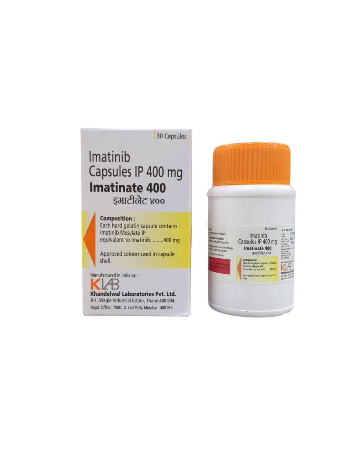 Imatinate 400mg Capsule