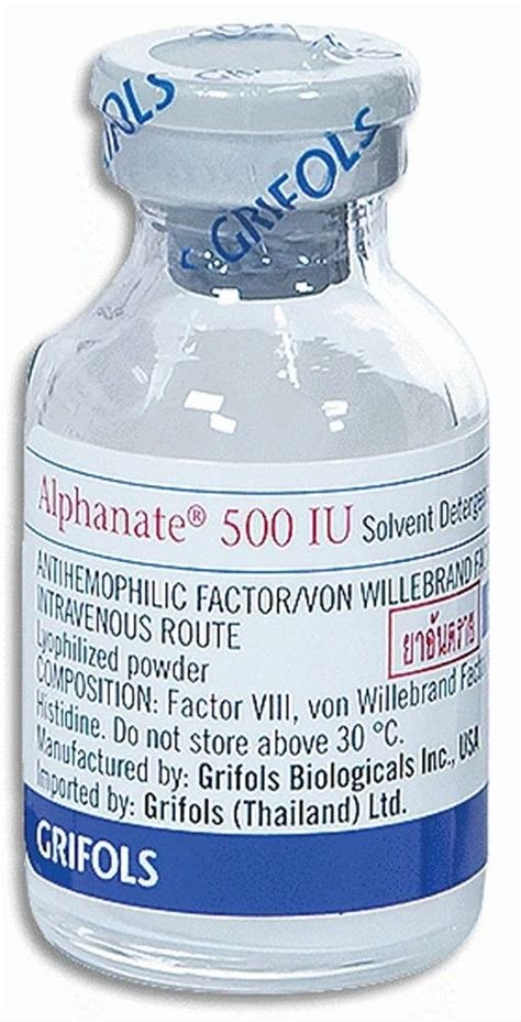 Alphanate 500IU Injection