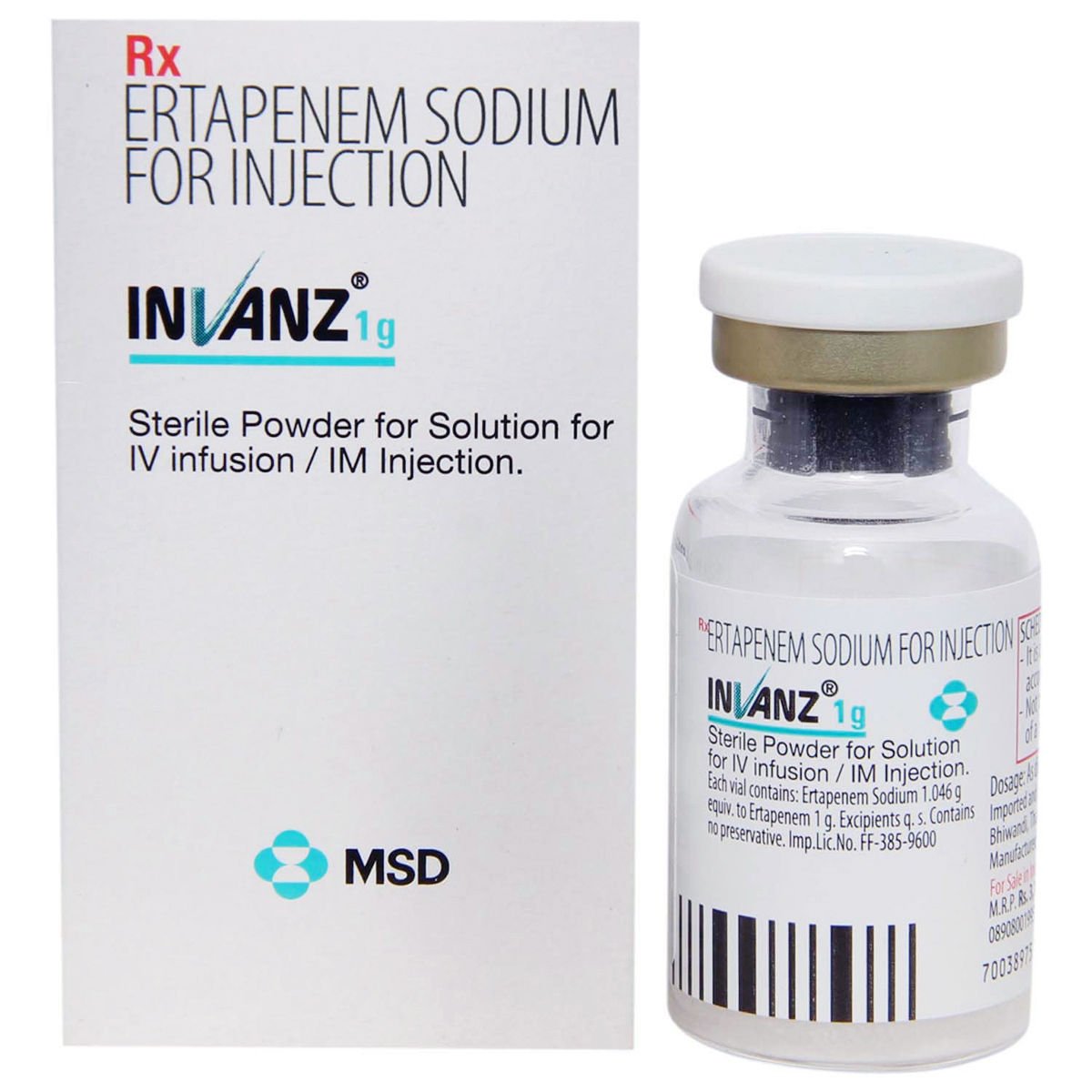 Invanz 1gm Injection