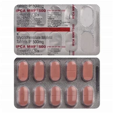 Ipca MMF 500mg Tablet