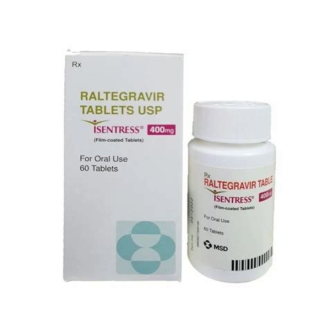 Isentress 400mg Tablet