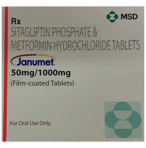 Janumet 50/1000mg Tablet