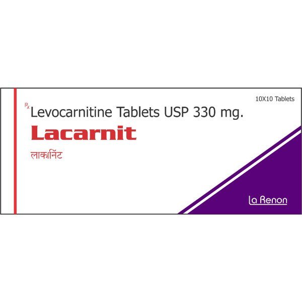 Lacarnit 330mg Tablet