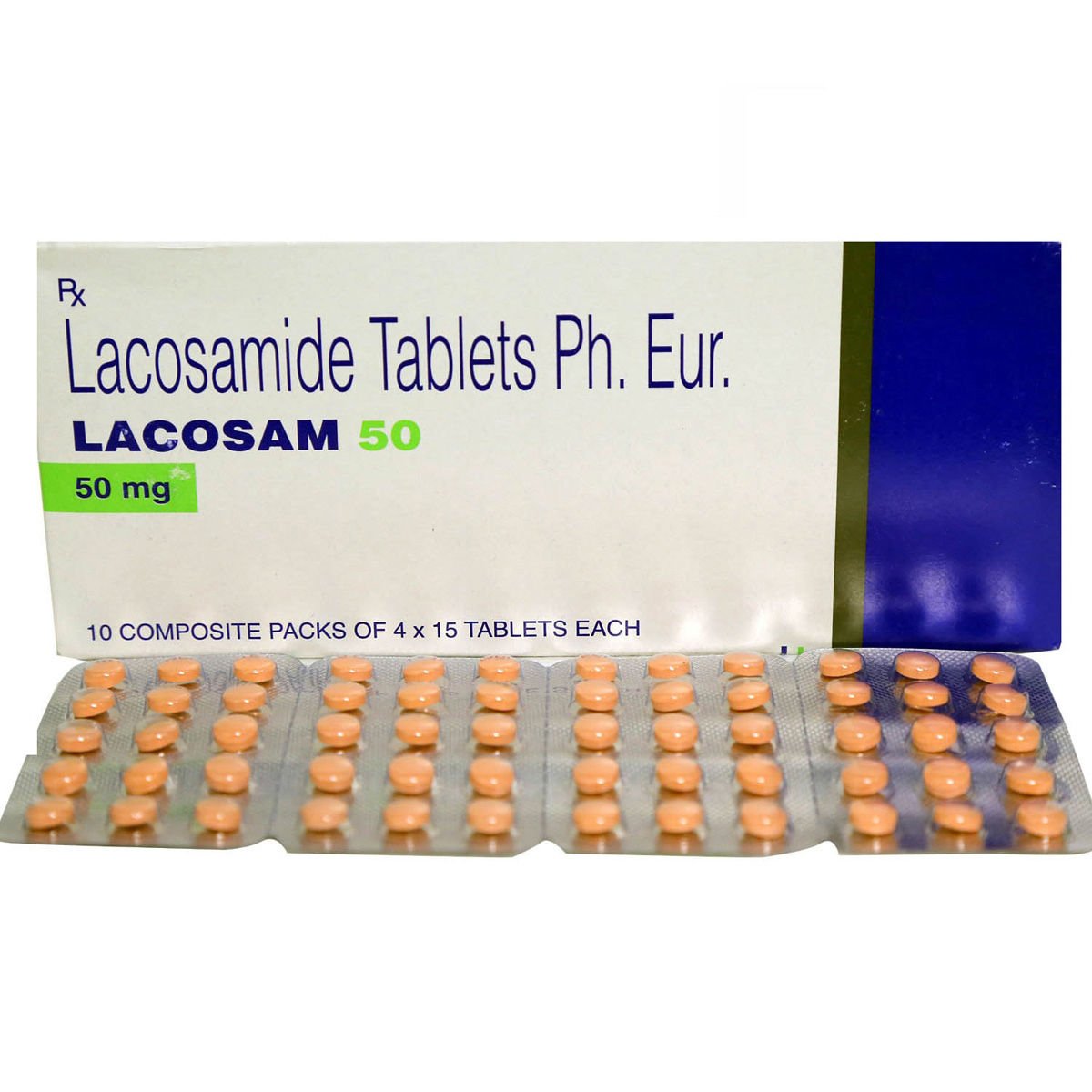 Lacosam 50mg Tablet