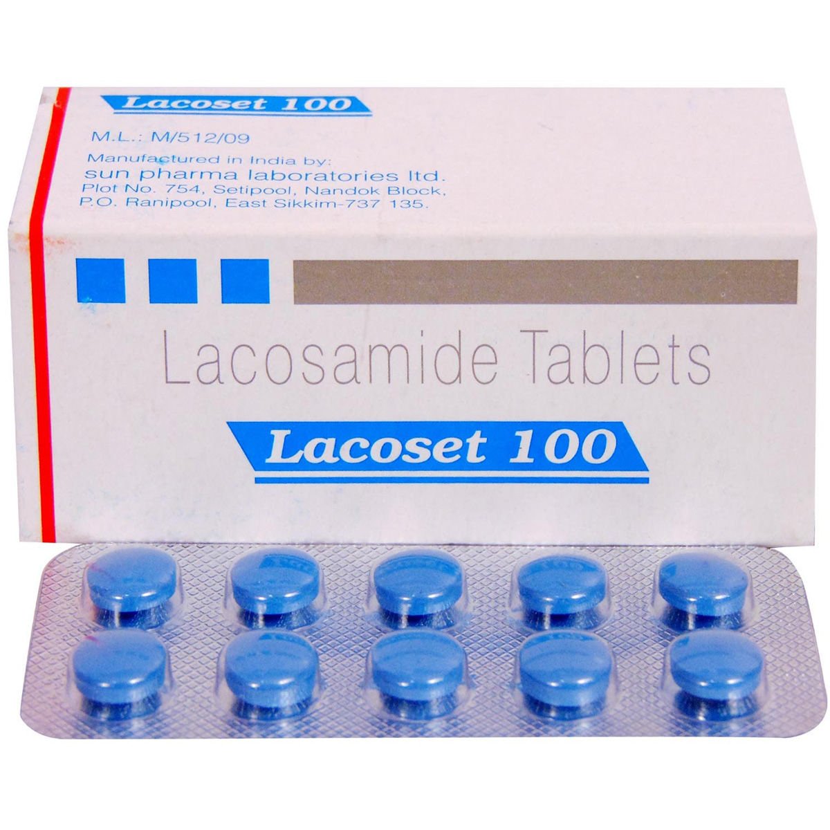 Lacoset 100mg Tablet