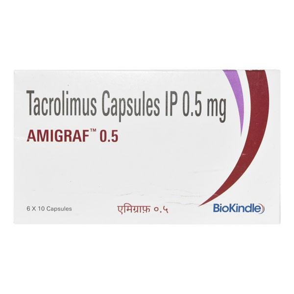 Amigraf 0.5mg Capsule