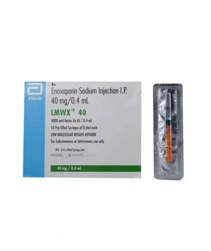 Lmwx 40mg Injection